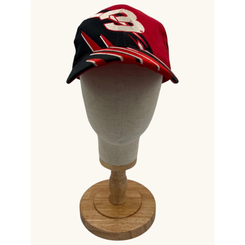 Chase Authentics Dale Earnhardt Intimidator NASCAR Hat Red Black Adjustable Cap